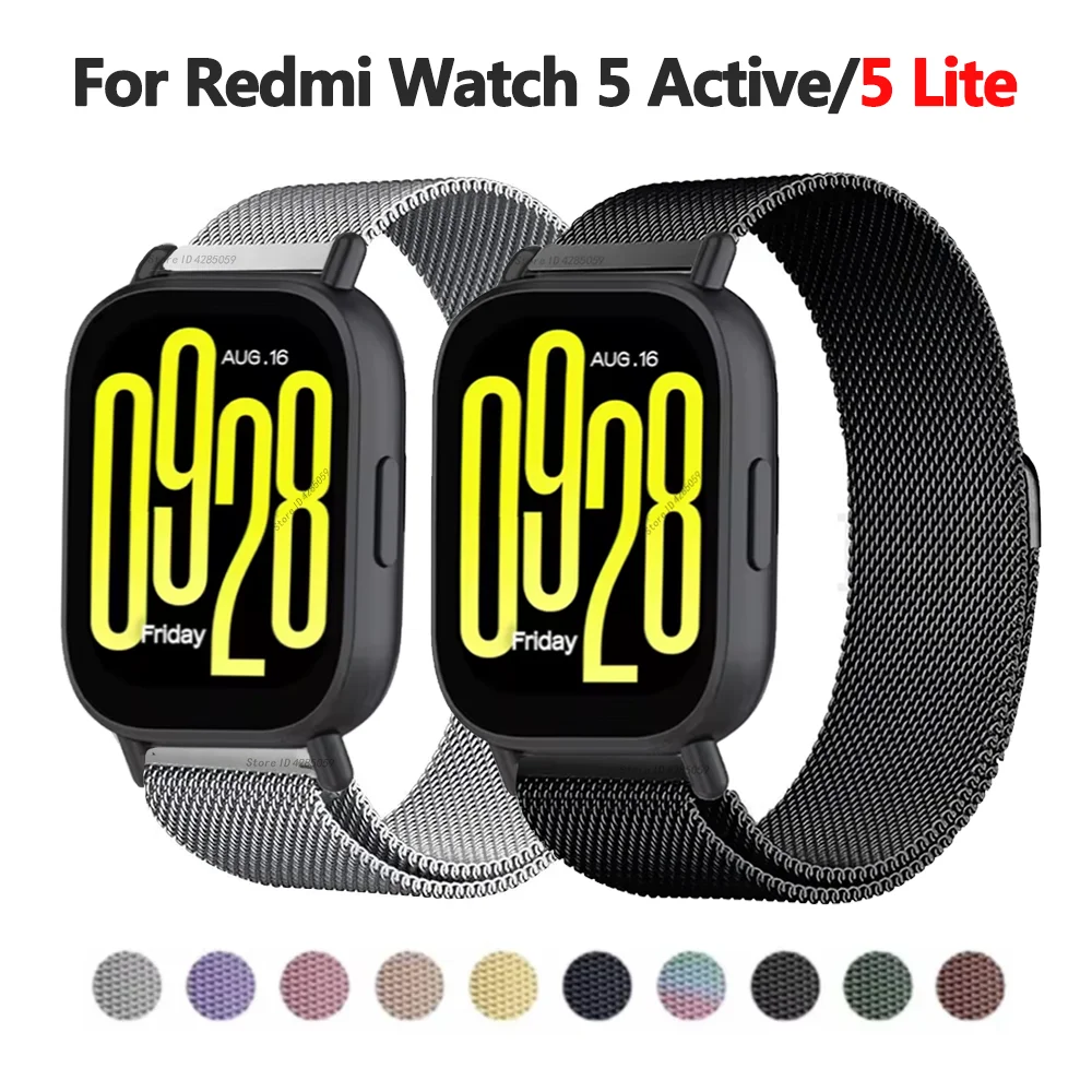 Milanese Loop Magnetic - 22mm Magnetic Loop Band For Redmi