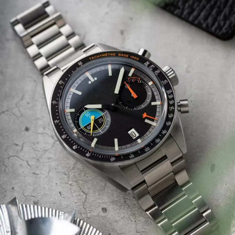 CILOA Black Round Watch Men's  - Seiko Watch Presage ulasan dan harga