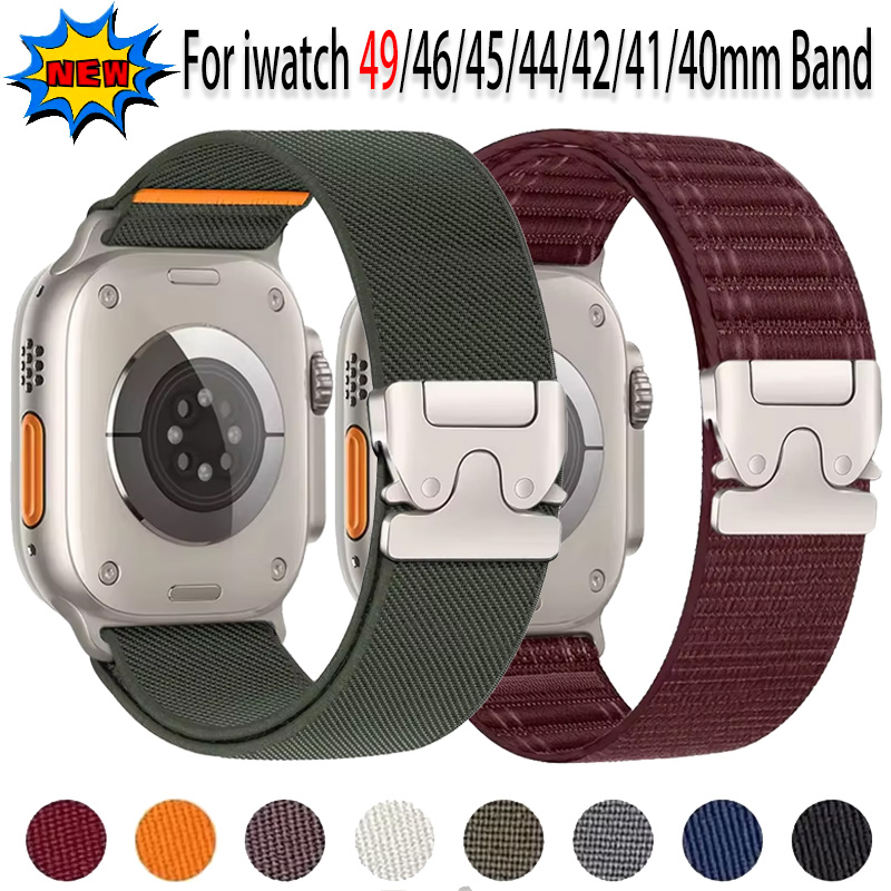 For Apple Watch Ultra 4/3/2 49 - Parachute Strap Elastic ulasan dan harga