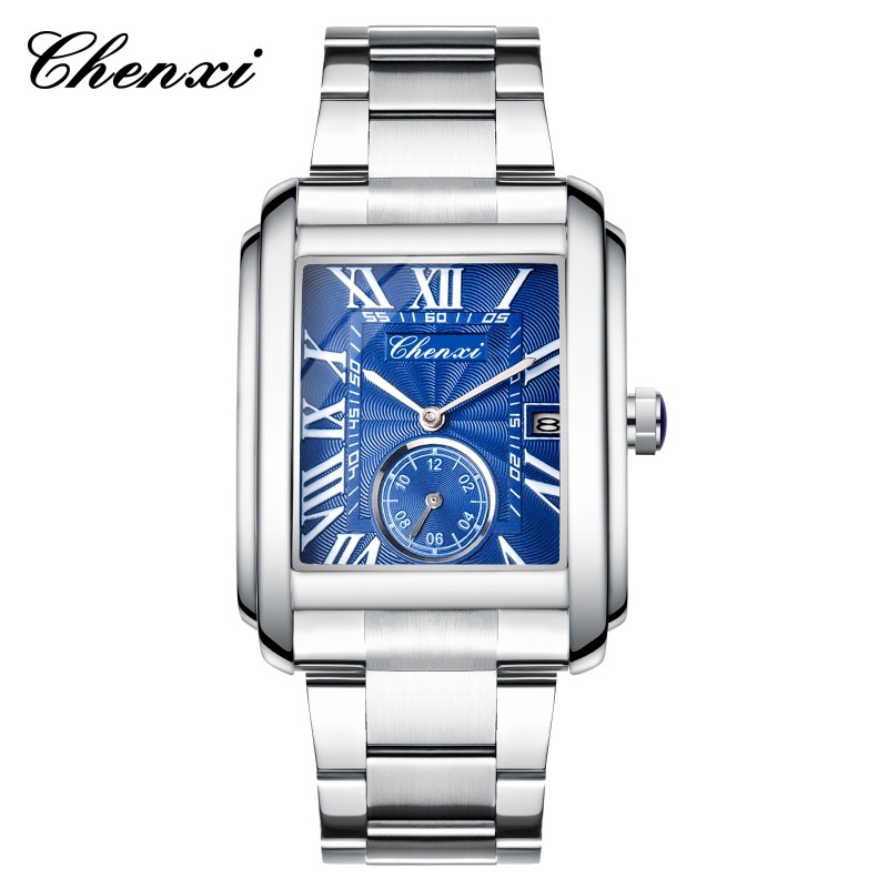CHENXI 8216 Quartz Watches Fas - Cartier Watch Tank ulasan dan harga