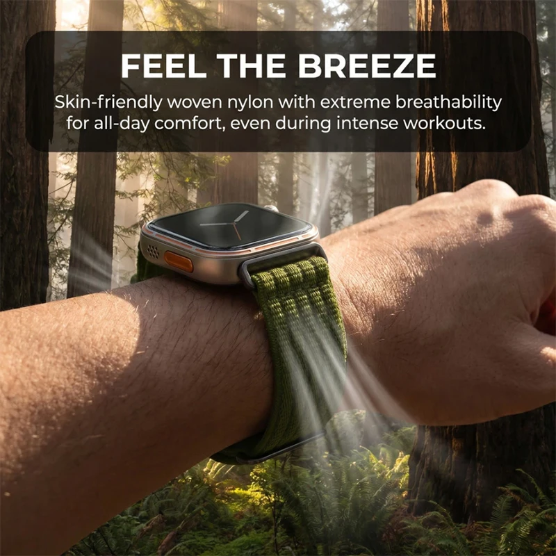 20mm 22mm Breathable Nylon Spo - Sport Loop Velcro ulasan dan harga
