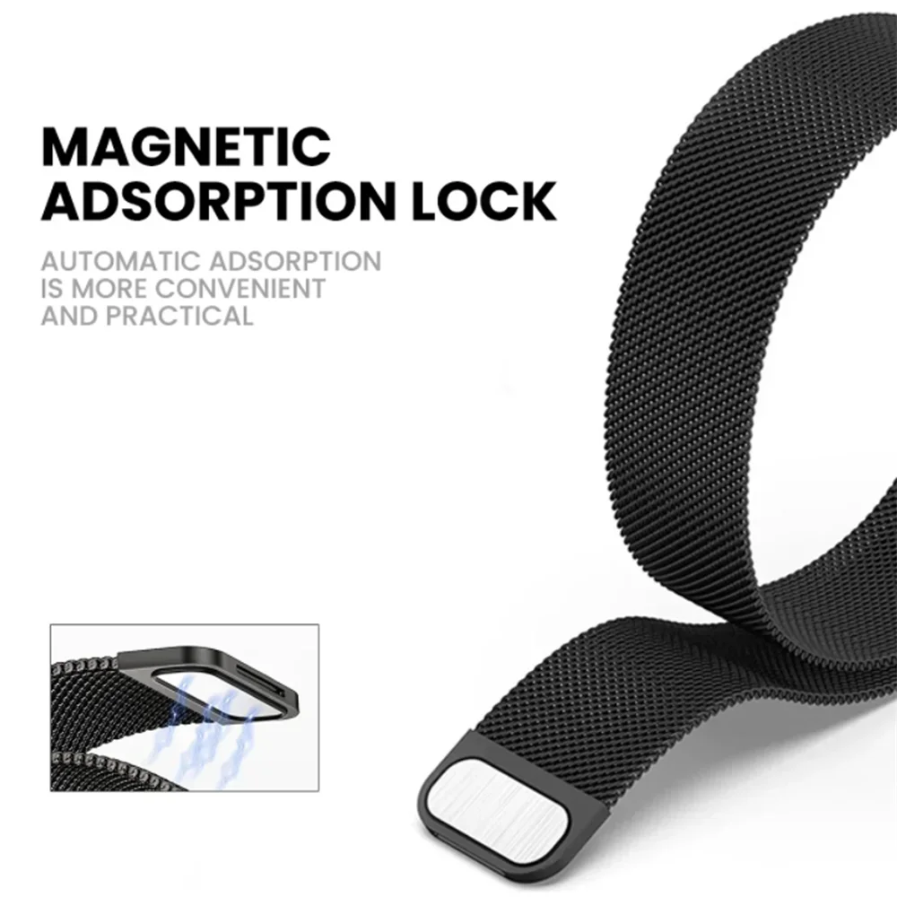 22mm Magnetic Loop Band For Re - Milanese Loop Magnetic ulasan dan harga