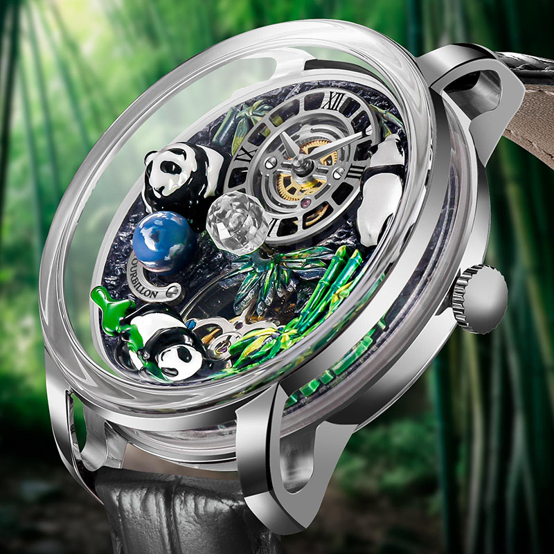 Panda Bamboo Mechanical Men's  - Omega Watch Constellation ulasan dan harga