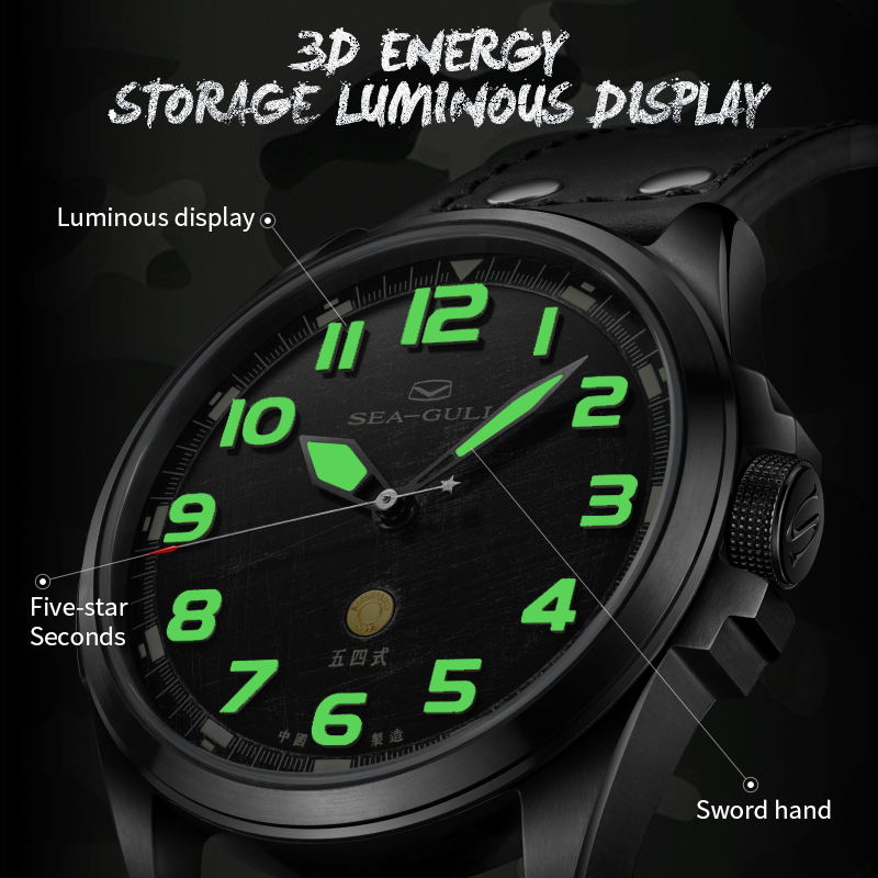 Seagull 43mm Pilot Watch Vinta - Omega Watch Constellation ulasan dan harga