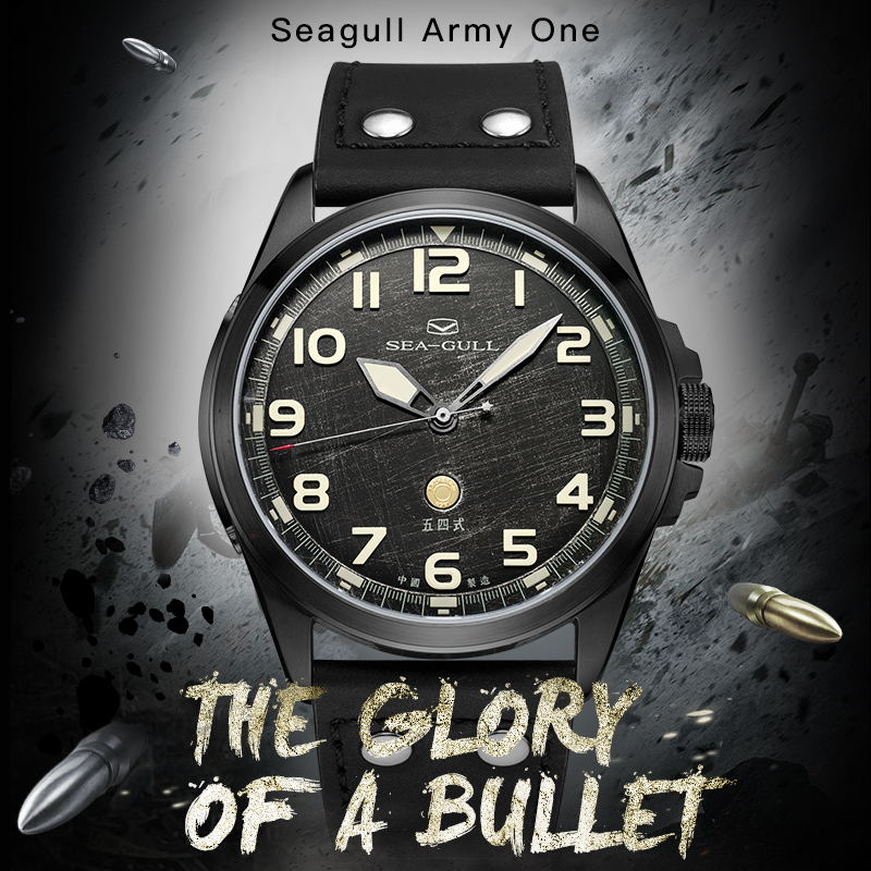 Seagull 43mm Pilot Watch Vinta - Omega Watch Constellation ulasan dan harga