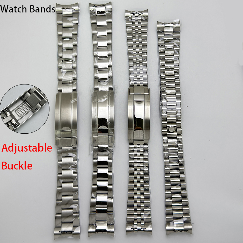 Oyster/Jubilee Bracelet Silver - Curved Spring Bar ulasan dan harga