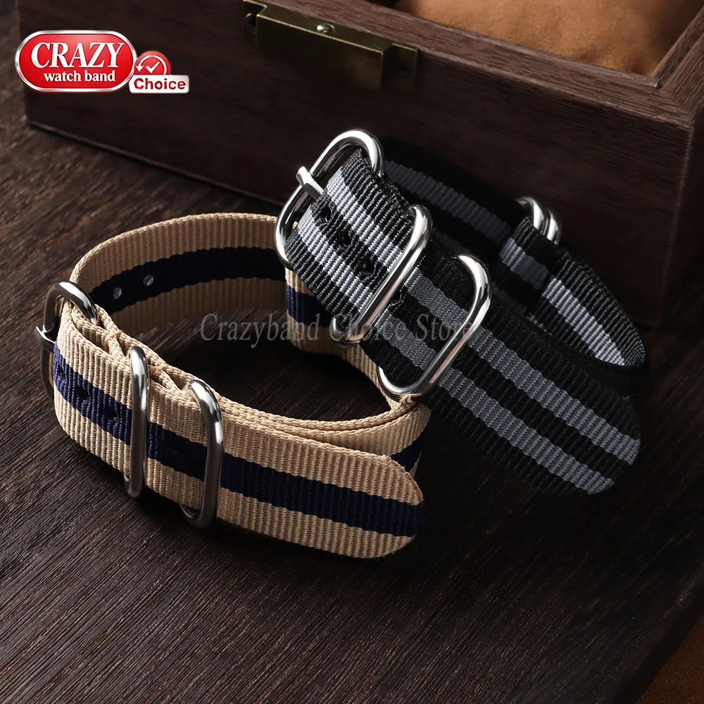 Sport Nylon Watch Band for Wom - Nato Strap Nylon ulasan dan harga