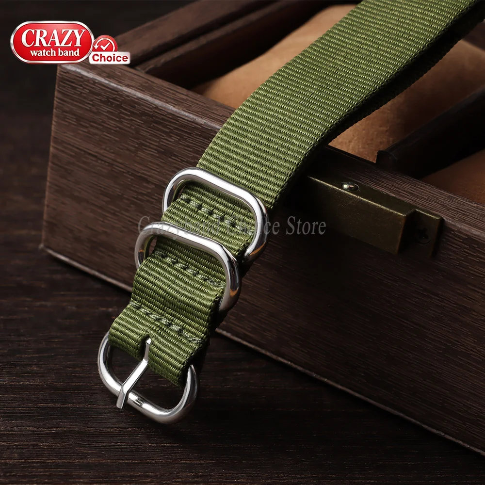 Sport Nylon Watch Band for Wom - Nato Strap Nylon ulasan dan harga