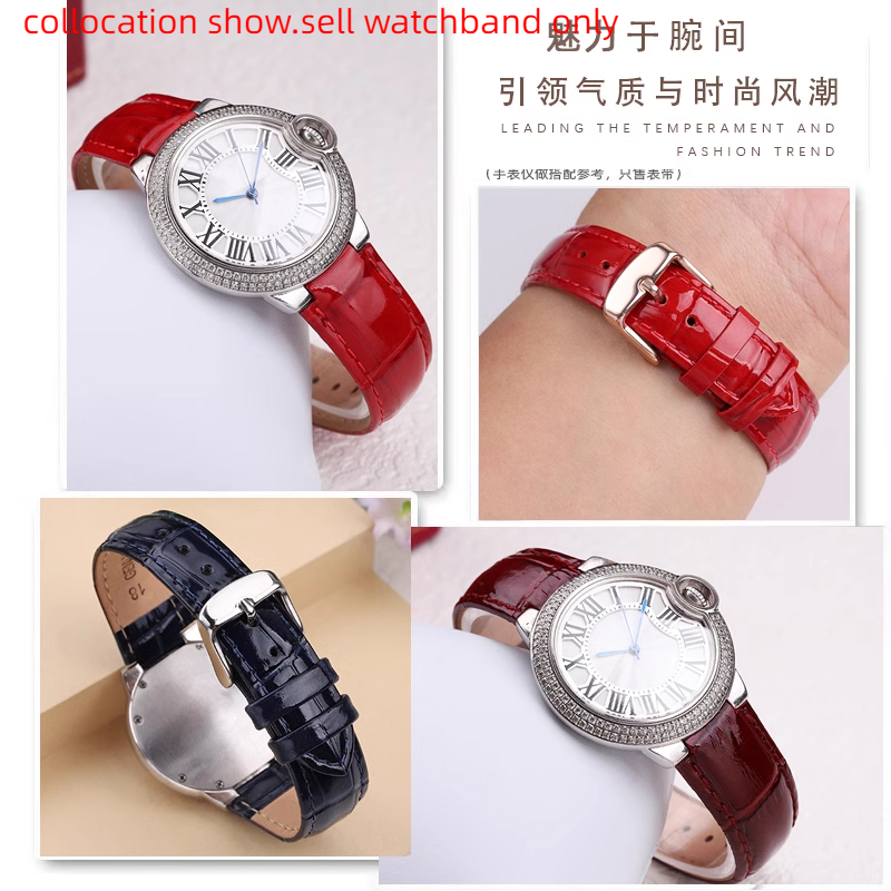 Bright Genuine leather watchba - Cartier Watch Ballon Bleu ulasan dan harga